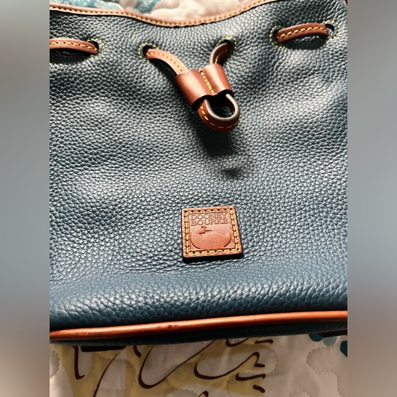 NWT Dooney & Bourke Small Drawstring Bag • Jeans - Picture 10 of 16